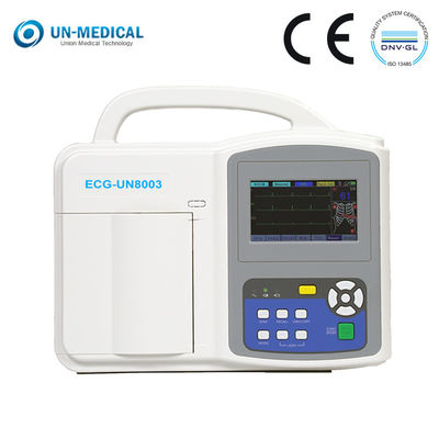 تجهیزات تشخیصی دستگاه ECG جدید سرپایی پزشکی UN8003 CE ISO